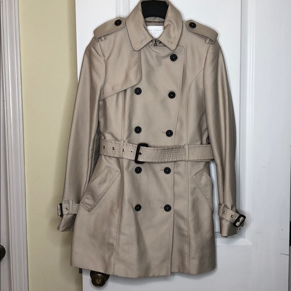 Zara Jackets & Blazers - Zara Coat light cream/beige/tan Small